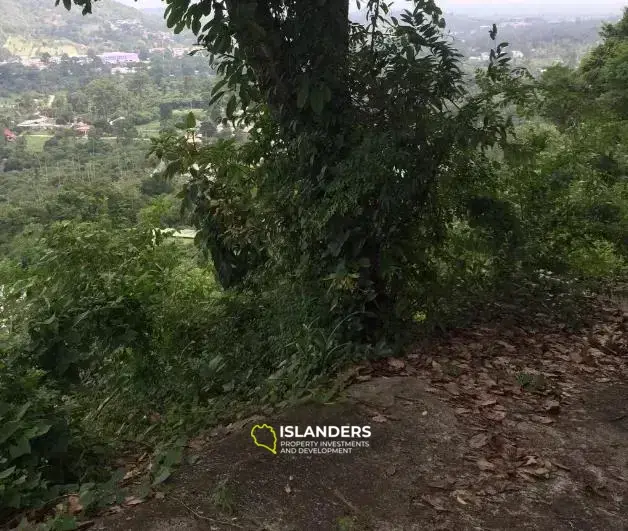 1 Rai, 3 Ngan Land mit Meerblick zum Verkauf in Bophut