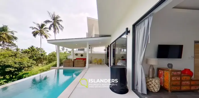 3 Bedrooms Sea View Villa for Sale in Lamai