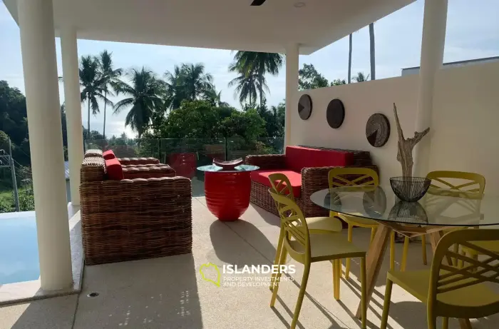 3 Bedrooms Sea View Villa for Sale in Lamai