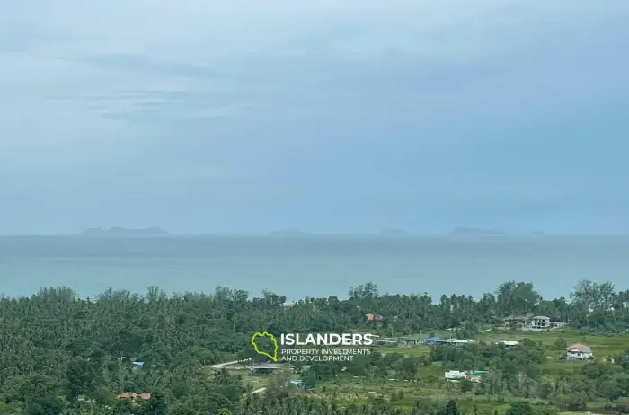 5 Rai Terrain à Vendre avec Belle Vue Mer et Coucher de Soleil
