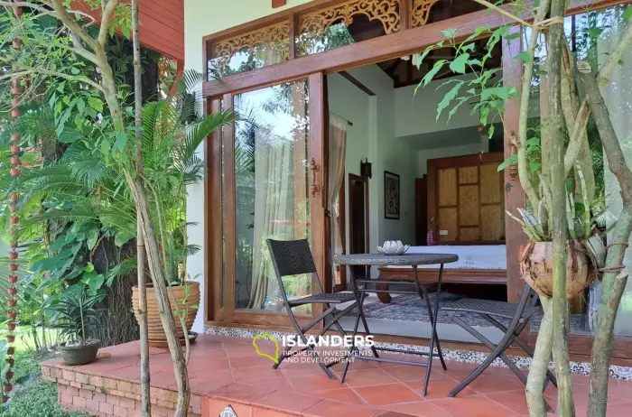 Magnifique villa de style balinais 5BR à Serene Private Riverside