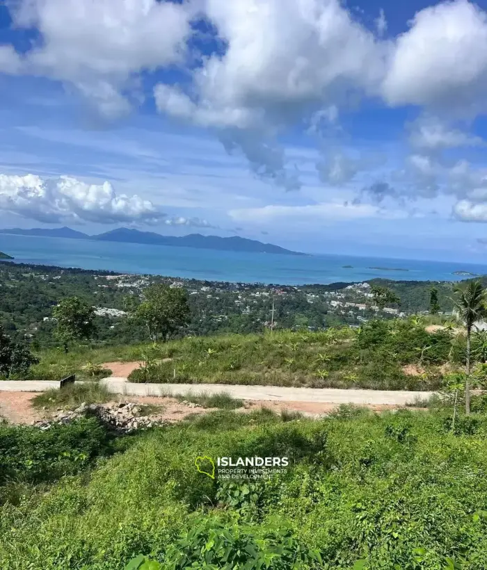 atemberaubende Grundstücke mit Meerblick zum Verkauf in Surat Thani