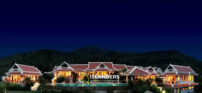 Villa intemporelle et élégante avec vue imprenable sur la mer à vendre
