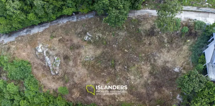 ขายที่ดินตั้งอยู่บนยอดเขาบ่อผุดพร้อมทิวทัศน์มุมกว้าง