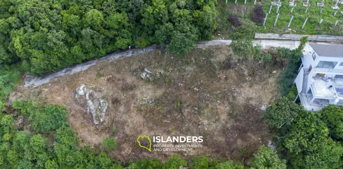 ขายที่ดินตั้งอยู่บนยอดเขาบ่อผุดพร้อมทิวทัศน์มุมกว้าง