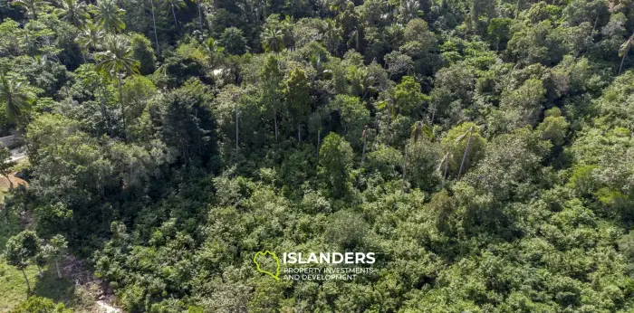 Grand terrain sur les collines avec une vue imprenable à vendre à Bo Phut