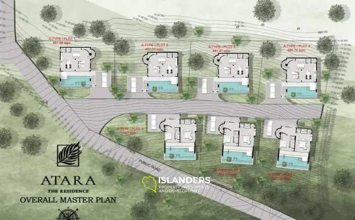ขายวิลล่า 3 ห้องนอนที่ ATARA Luxury Pool Villas