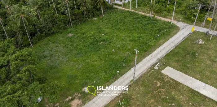 Nice Beautiful Sea View Plot for Sale near Bang Po Beach