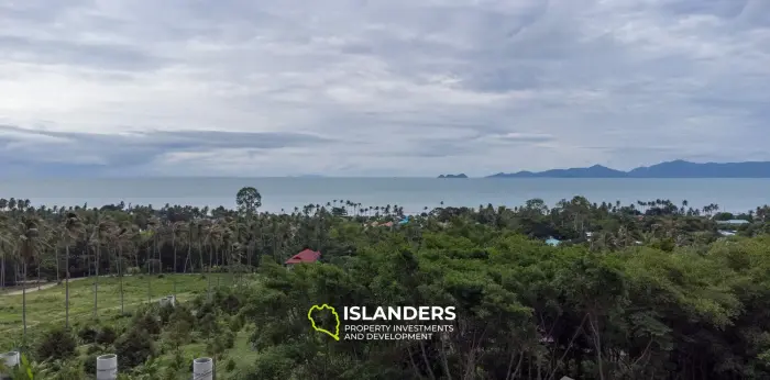Nice Beautiful Sea View Plot for Sale near Bang Po Beach