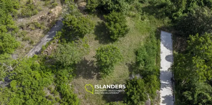 469 SqW Terrain à vendre à Plai Laem avec de belles vues
