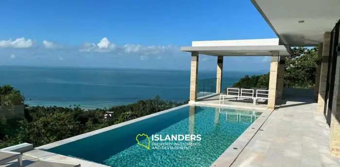 Villa with 180 Degree Views in Ban Makham for Sale