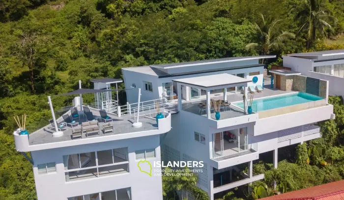 Villa de 5 chambres avec vue sur la mer à Bophut