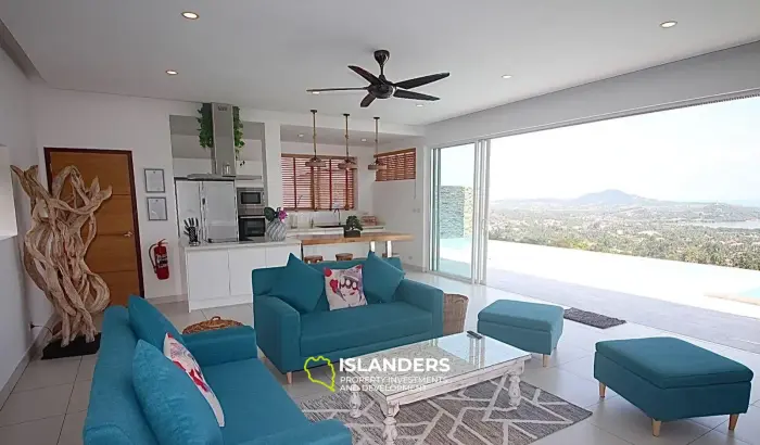 Villa de 5 chambres avec vue sur la mer à Bophut