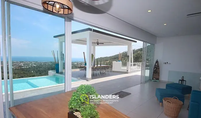 Villa de 5 chambres avec vue sur la mer à Bophut