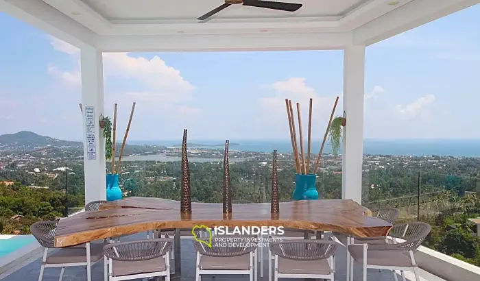 Villa de 5 chambres avec vue sur la mer à Bophut