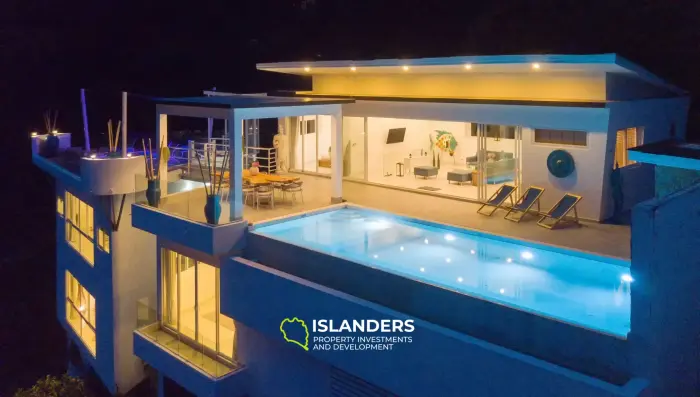 Villa de 5 chambres avec vue sur la mer à Bophut