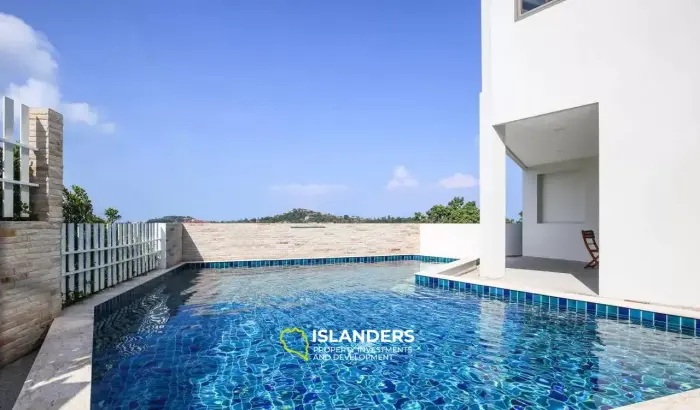 Villa unique avec piscine à Plai Laem avec une vue imprenable