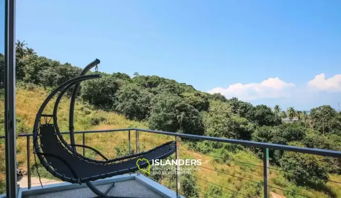 Villa unique avec piscine à Plai Laem avec une vue imprenable