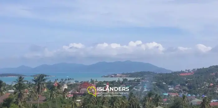 Villa unique avec piscine à Plai Laem avec une vue imprenable