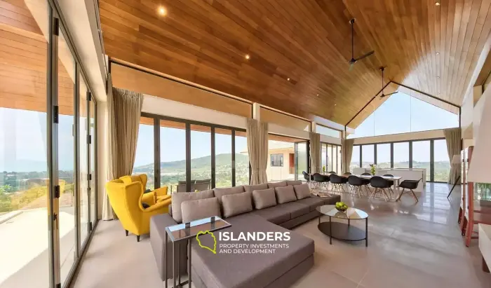 6-Bedroom sea view pool villa in Bophut Hills
