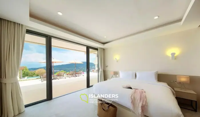 6-Bedroom sea view pool villa in Bophut Hills