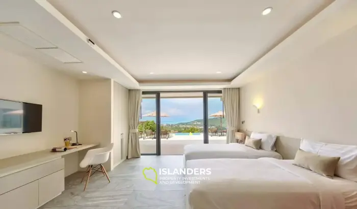 6-Bedroom sea view pool villa in Bophut Hills