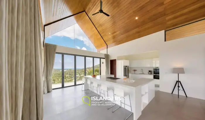 6-Bedroom sea view pool villa in Bophut Hills