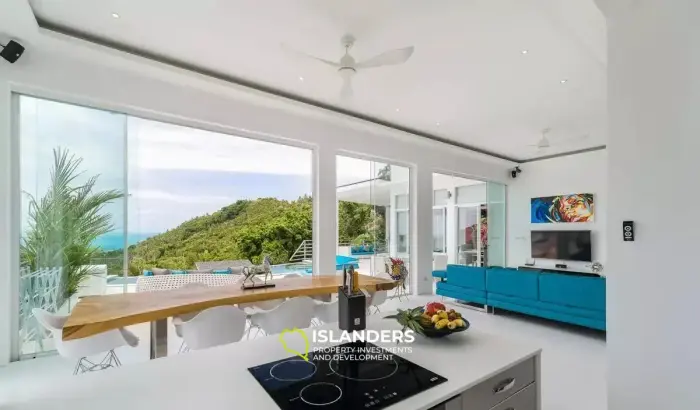 180 Degree Sea Views 4Bedroom Lamai Pool Villa