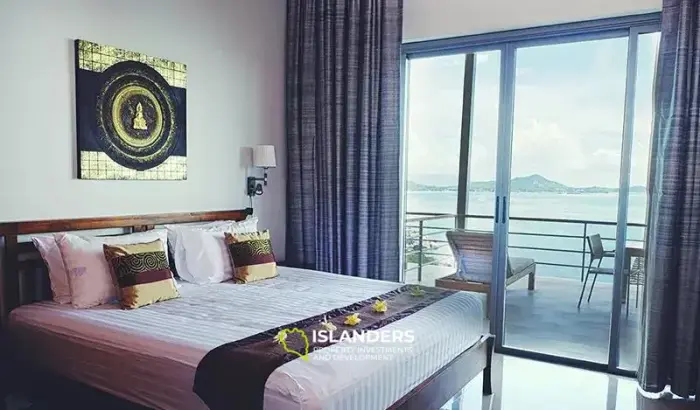 อพาร์ทเมนท์คอมเพล็กซ์พร้อมห้องนอน 9 ห้องและวิวทะเลแบบพาโนรามา