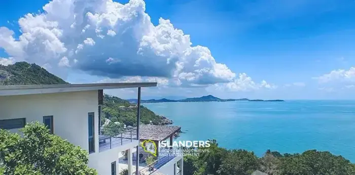 อพาร์ทเมนท์คอมเพล็กซ์พร้อมห้องนอน 9 ห้องและวิวทะเลแบบพาโนรามา