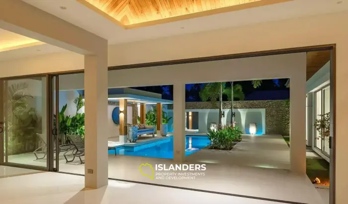 शांत मेनम घाटी में बाली शैली का 3 बेडरूम वाला विला