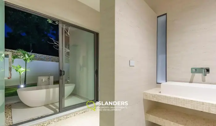 शांत मेनम घाटी में बाली शैली का 3 बेडरूम वाला विला