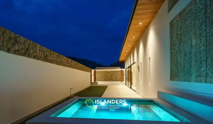 शांत मेनम घाटी में बाली शैली का 3 बेडरूम वाला विला