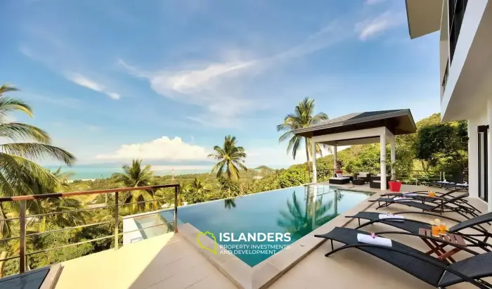 Fantastic Maenam Pool Villa with 4 Bedrooms with Sea Views