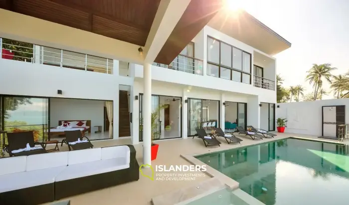 فيلا ماينام الرائعة مع 4 غرف نوم وإطلالات على البحر