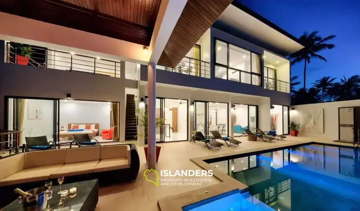 فيلا ماينام الرائعة مع 4 غرف نوم وإطلالات على البحر