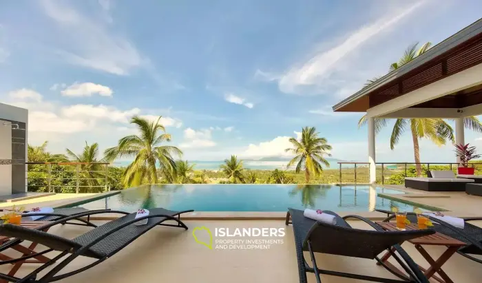 فيلا ماينام الرائعة مع 4 غرف نوم وإطلالات على البحر