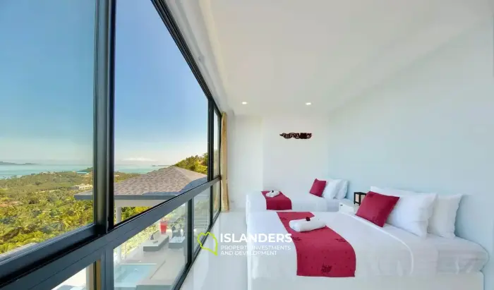 فيلا ماينام الرائعة مع 4 غرف نوم وإطلالات على البحر