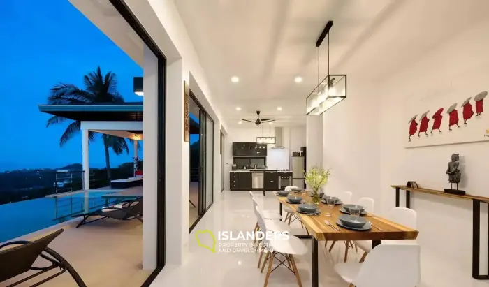 فيلا ماينام الرائعة مع 4 غرف نوم وإطلالات على البحر