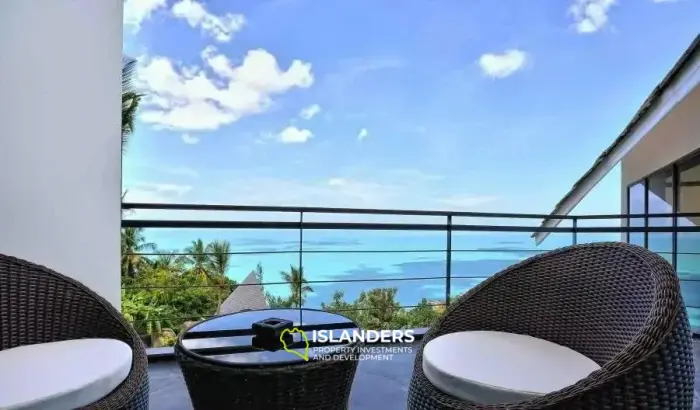 Unique Design 5-Bedroom Sea View Pool Villa in Chaweng Noi