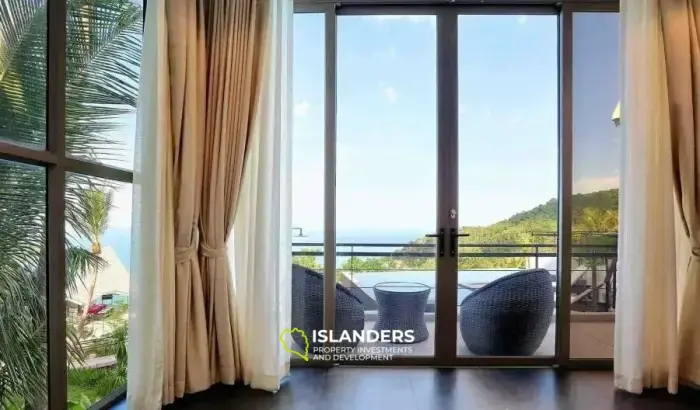 Unique Design 5-Bedroom Sea View Pool Villa in Chaweng Noi