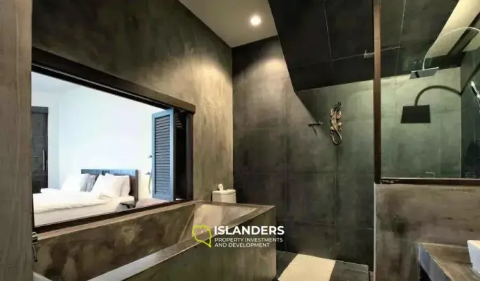 Unique Design 5-Bedroom Sea View Pool Villa in Chaweng Noi
