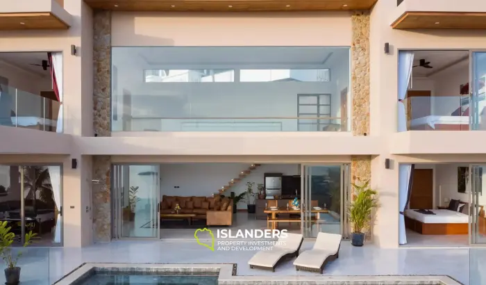 Spacious, Top-Tier 4-Bedroom Seaview Villa in Chaweng Noi
