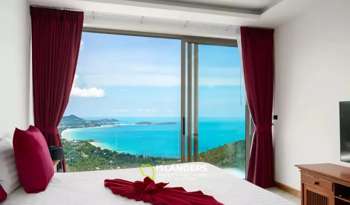 Spacious, Top-Tier 4-Bedroom Seaview Villa in Chaweng Noi