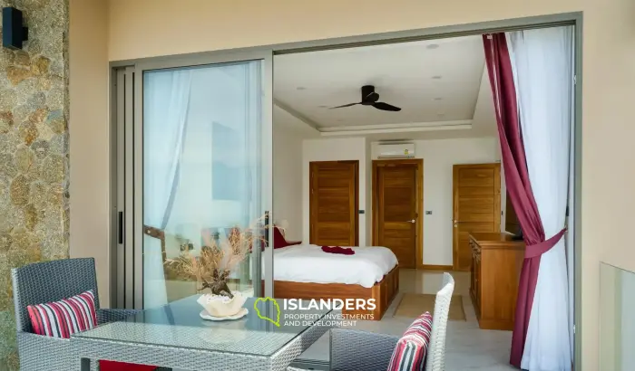 Spacious, Top-Tier 4-Bedroom Seaview Villa in Chaweng Noi