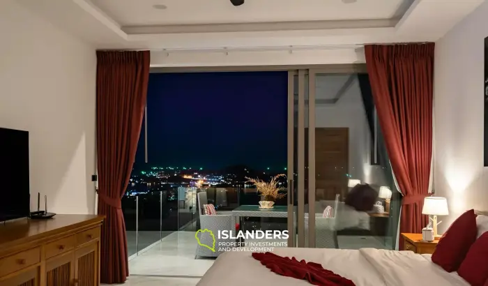 Spacious, Top-Tier 4-Bedroom Seaview Villa in Chaweng Noi