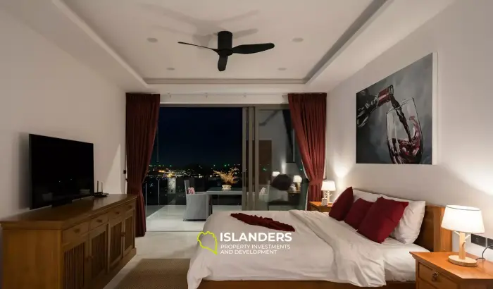 Spacious, Top-Tier 4-Bedroom Seaview Villa in Chaweng Noi