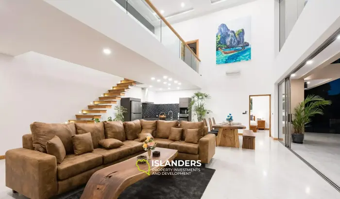 Spacious, Top-Tier 4-Bedroom Seaview Villa in Chaweng Noi
