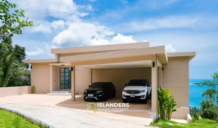 Spacious, Top-Tier 4-Bedroom Seaview Villa in Chaweng Noi