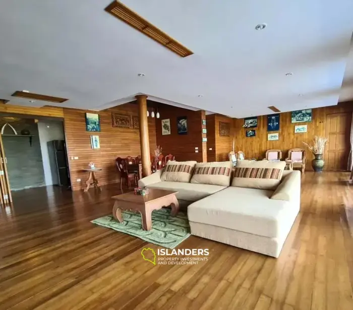 Atemberaubende Villa mit 4 Schlafzimmern und privatem Pool und Meerblick auf Koh Samui